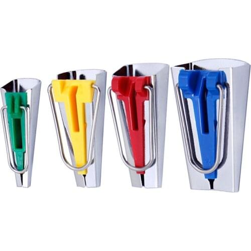 Bias Tape Makers Patchwork Belt Curler Sewing Quilting Hemming Bias Binding Tape Maker Binding Tools Sewing Tools 6/12/18/25MM