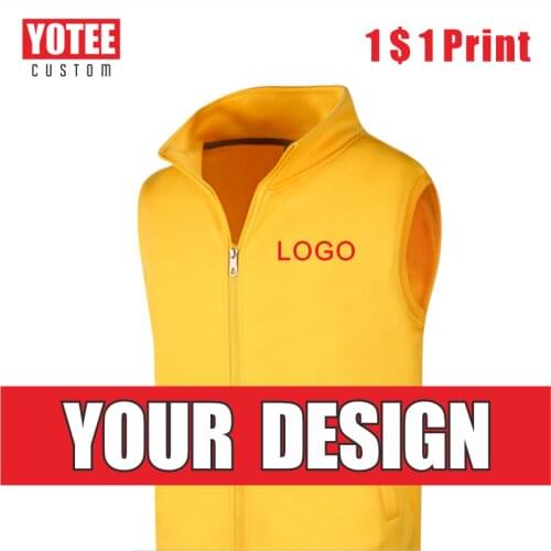 YOTEE2021mens Vest Canada Vest Logo Custom Group Personal Embroidery High-end Fashion All-match DIY