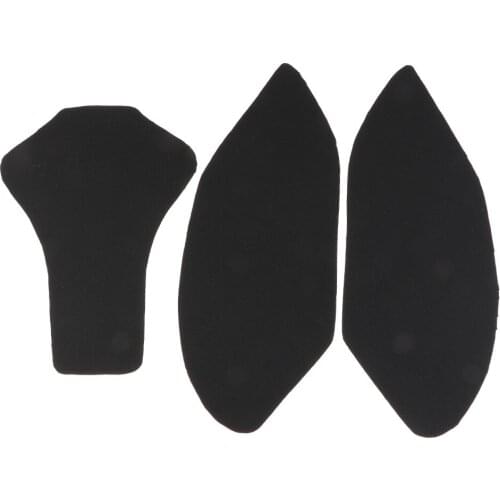 Motorcycle Tank Pad Protector Sticker Decal Gas Knee Grip Tank Traction Pad Side Black for BMW S1000RR