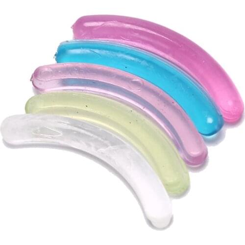 10Pcs/lot Replacement Eyelash Curler Refill Rubber Pads Mini Eyelashes Rubber Eyelash Curler Replacement Pads Eyelashes Circle