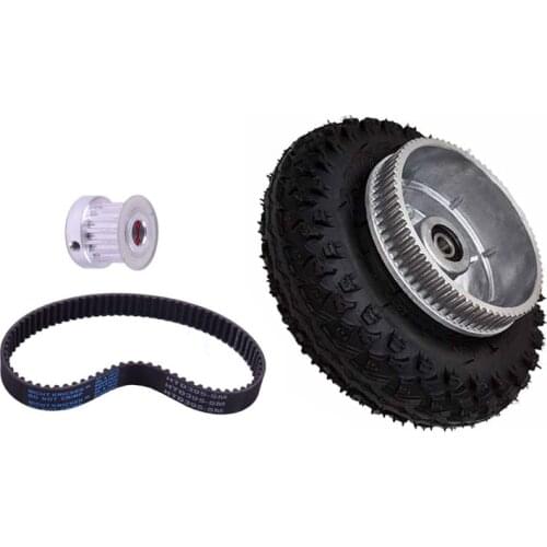 2020 New Arrival DIY Size 200*50mm Electric Skateboard Gear Motor Truck Wheels Kit For Longboard Off Road Board Free Shipping