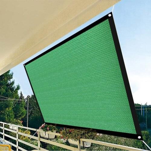 2020 Anti-UV Sunshade Green Net Outdoor Garden Plant Greenhouse Cover Shade Cloth Taped Edge with Grommets 2*2/2*4/3*3/3*4m
