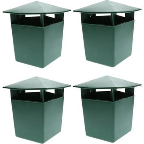 4Pcs Eco-Friendly Snail Cage House Snail Trap Catcher Pests Reject Gintrap Tools Animal Pest Repeller Garden