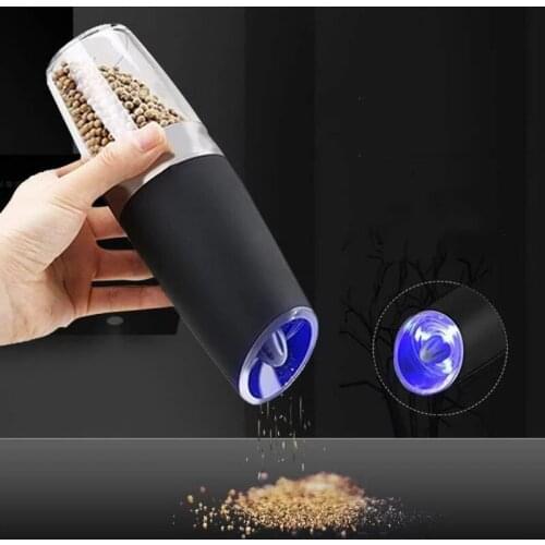 Pepper Grinder Salt Automatic Electric Pepper Grinding Bottle Ceramic Kitchen Seasoning Grind Tools Salt Mills