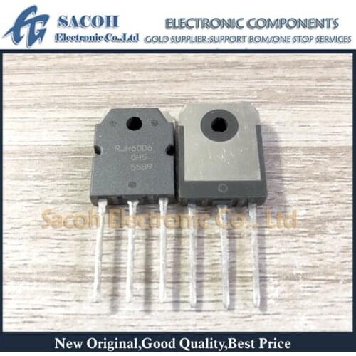 Free Shipping 10Pcs RJH60D6DPK RJH60D6DPQ RJH60D6DPM RJH60D6 TO-3P 85A 600V High Speed Power IGBT