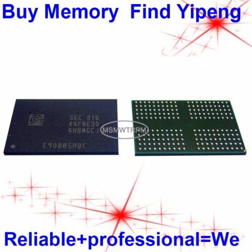 K4F8E304HB-MGCJ BGA200Ball LPDDR4 1GB Mobilephone Memory New original and Second-hand Soldered Balls Tested OK