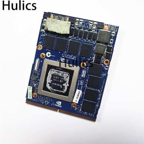 Hulics Original GTX 980M Graphics Card GTX980M SLI X-Bracket N16E-GX-A1 GDDR5 MXM For Dell Alienware MSI HP Clevo 6-71-P15SL-DA2