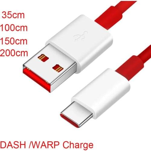 For Oneplus cable Nord N10 Warp Charge Type-C Dash Cable 6A Fast Charge For One Plus 8 7 Pro 7t 7 T 6t 6 5t 5 3t Warp Charge
