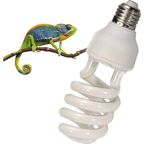 Heating Lamp UVB 5.0 10.0 Lamp Bulb For Reptile Turtle Lizard Snake UV Energy Saving Lamp Temperature Controller 13W/26W