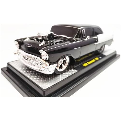 M2 machines 1/24 1957 Chevrolet 150 Diecast Collection of Die-casting Simulation Alloy Model Car Children Toys