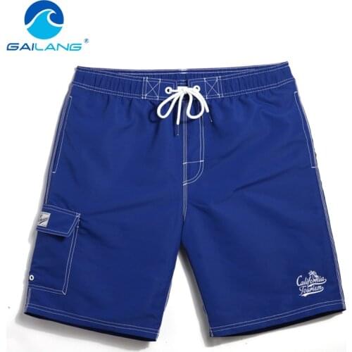 Gailang Brand Men Casual Shorts Summer Beach Swimwear Men Boardshorts Board Short Quick Dry Swimsuits Man Jogger Trunks