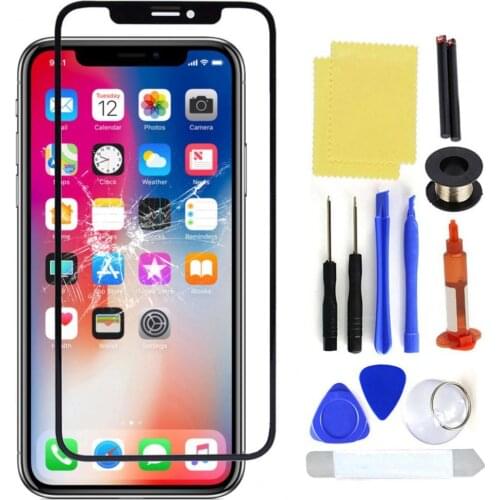 Front Screen Glass Lens Back Glass Replacement Repair Kit UV Glue Tool Kit For iPhone X/XR/XS/XS/MAX iPhone 11/11 Pro/Pro Max