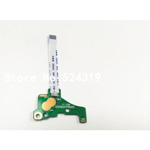New for HP 15-E 14-E TPN-Q118 tpn-Q117 DA0R63PB6D0 Power Switch Button Board with cable