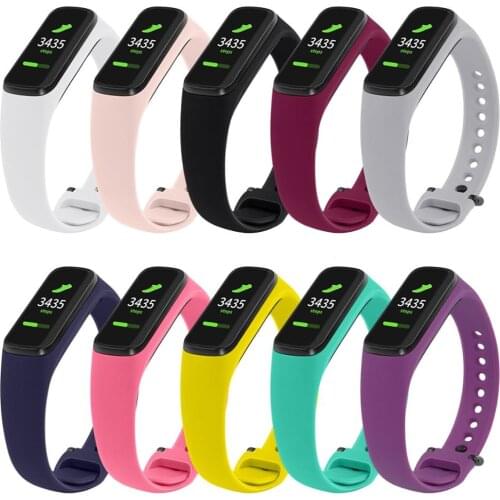For Galaxy Fit-e Strap Band Silicone Bracelet for Samsung R375 Women Men Fitness Smart Watch Band Loop Replacement Wrist Band