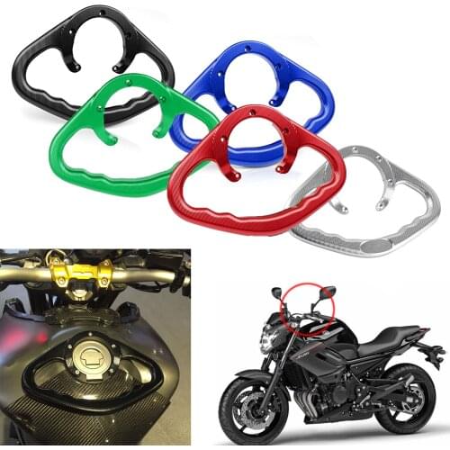 CNC Passenger Handle Armrest Universal Passenger Armrest Handle Fuel Tank Handlebar for Yamaha R1 R3 R6 R25 MT03 MT07 MT09 FZ