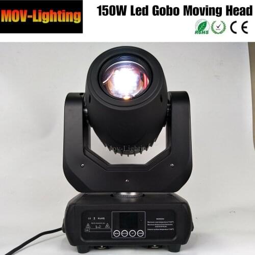 4Pcs LED 150W Moving Head Light DMX 512 16/14/12/10 Channels Stage DJ PAR Lighting