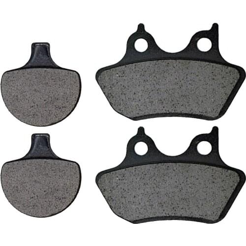 For HARLEY DAVIDSON FLSTSC Springer Softail Classic 2006 2007 FLSTSB Softail Cross Bones 08-11 Motorcycle Brake Pads Front Rear