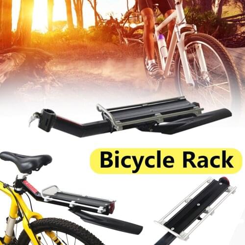 Cycling Cargo Racks Bicycle Mount Racks Seatpost Rear Pannier Luggage Carrier Bike Shelf Quick Release 10KG Load Capacity