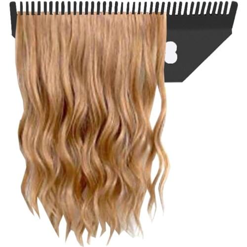 Hair Storage Display Hanger Acrylic Holder For Hair Extensions Wig Storage Holder Wig Display Braiding Human Natural Wig Clips