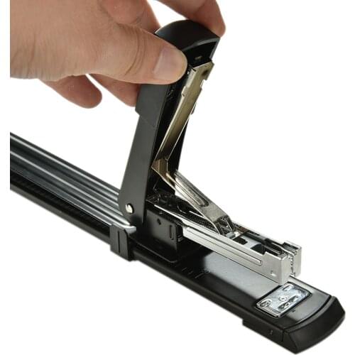 1PC Professional Make Book Repair Book Stapler Long Arm Stapler Binding Machine Manual Metal Stapler