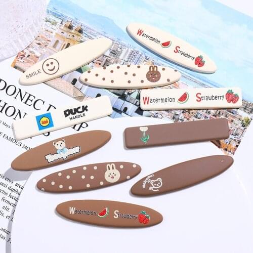 10Pcs Kawaii Animals Strawberry Plate Flatback Resin Cabochon Characters Fit Phone Case Decoration DIY Scrapbooking Accessories