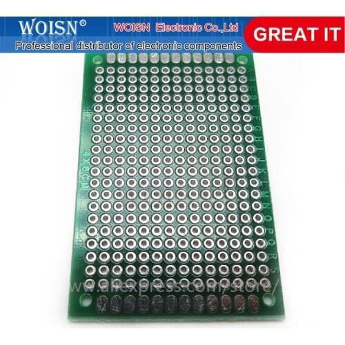 100pcs 4x6cm 4*6 Double Side Prototype 4x6 PCB diy Universal Printed Circuit Board In Stock
