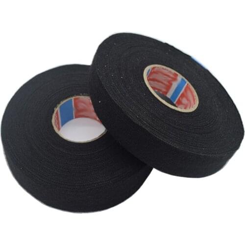 19mmx25m TesaFlannel Tape Multi-function Car Self-adhesive Shock Absorbing Wire Harness Wire Harness Car Prevent Abnormal Noise