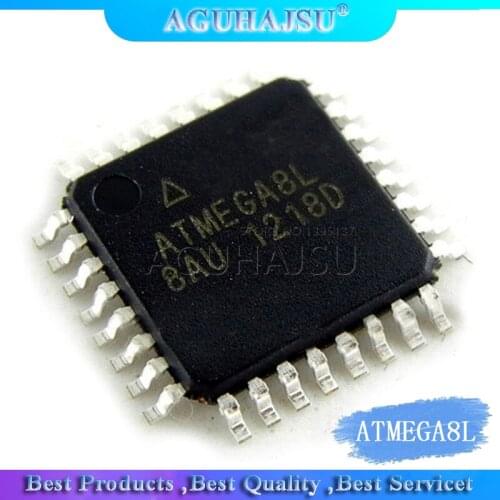 5PCS ATMEGA8L-8AU QFP ATMEL ATMEGA8L ATMEGA8-AU TQFP32 Programmable Flash