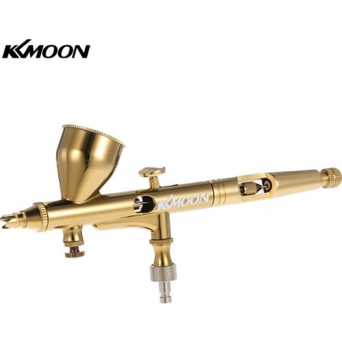 Dual-action Airbrush Set Spray Gun Makeup aerografo pistola de pintura Dropper Wrench + Cleaning Repair Tool 0.25mm Gravity Feed