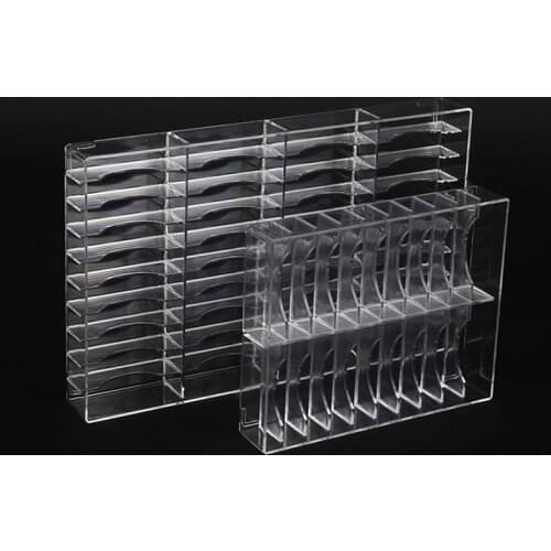 New Clear 40 Grids Make Up Organizer Acrylic Cosmetic Makeup Bracelet Holder Large Storage Box Powder Jewelry Shelf Escritorio