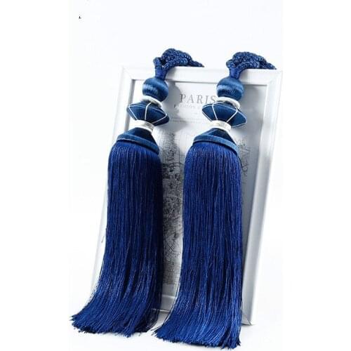 2pcs/ Pair Curtain Accessory Hanging Belt Europe Curtains Tassels Curtain Accessories Tiebacks Curtain Holder