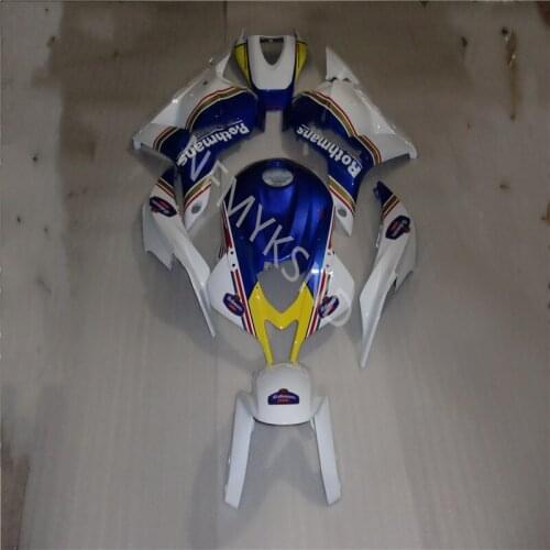 White blue yellow motorcycle for HONDA CBR600RR 2009 2010 2011 2012 CBR600RR 2009-2012 Fairing plastic bodywork body Fairing