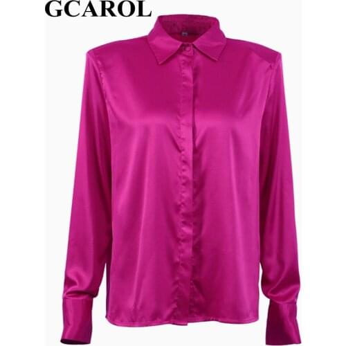 Черные блузки GCAROL China At AliExpress
