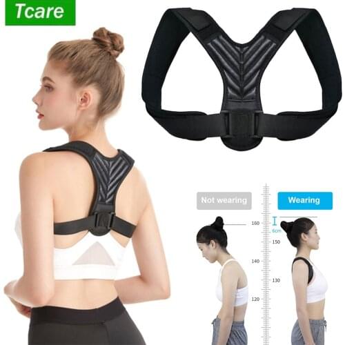 Tcare Posture Corrector Men Women Stylish & Discreet Ergonomic Back Straightener Brace for Proper Posture & Spinal Pain Relief