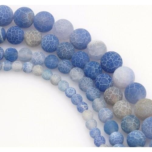 Min Order1 ) 8mm Hot Fire Striped light Blue Onyx beads Accessory Parts For Necklace Bracelet Round Beads Jewelry making design