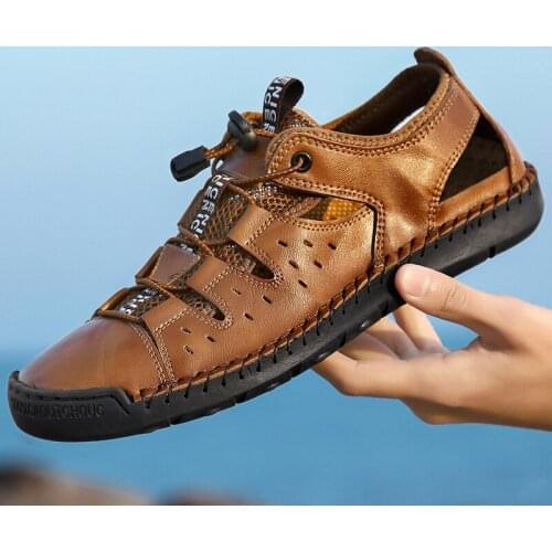 Beach Sandals Men 2020 Men Blade Breathable Sneakers Man Mens Beach Slippers Flip Flops Shoes Casual Couple Wear