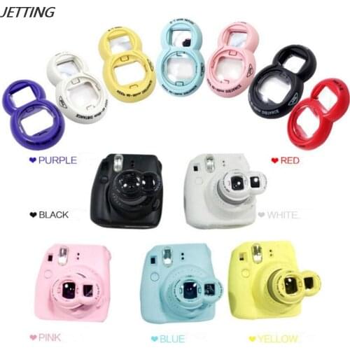 Close-up Lens With Selfie Mirror for Fujifilm Instax For FUJI Instant Camera Mini 8 9 7s Photo Camera 8 Colors