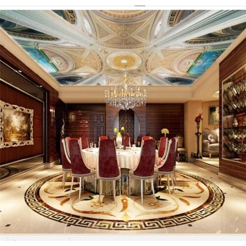 Custom wallpaper 3d murals new European elegance space restaurant living room zenith fresco papel de parede wall paper 3d обои