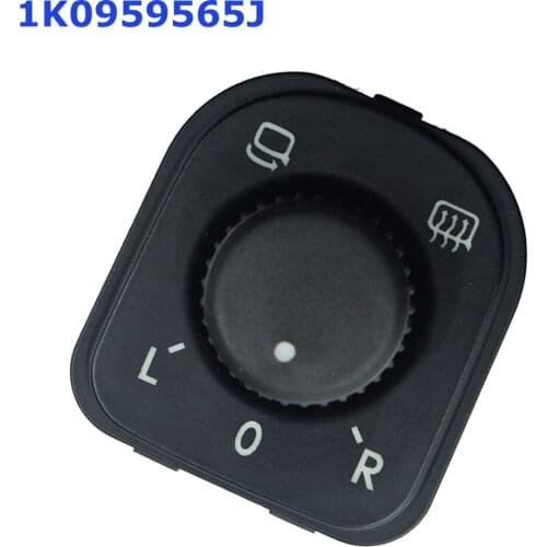 Window Adjust Knob Mirror Control Switch 1K0959565J Fit for VW Jetta golf 5 6 MK6 Touran B7 Passat B6 CC 2006-2014