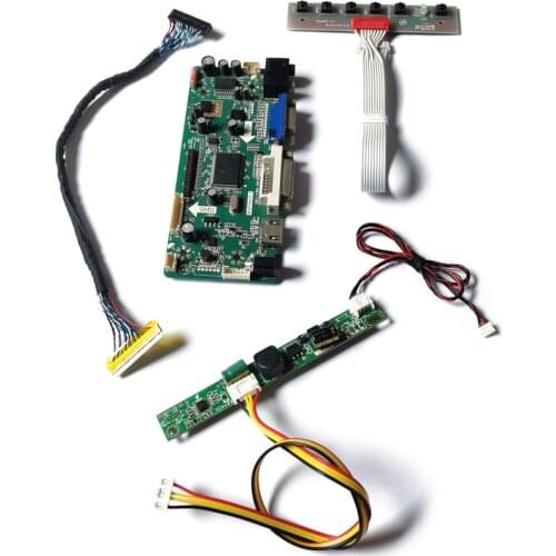 Fit MV215FHM/MV230FHM/MV238FHM/MV270FHM 1920*1080 30 Pin 60Hz WLDE matrix VGA DVI LVDS monitor controller board DIY kit