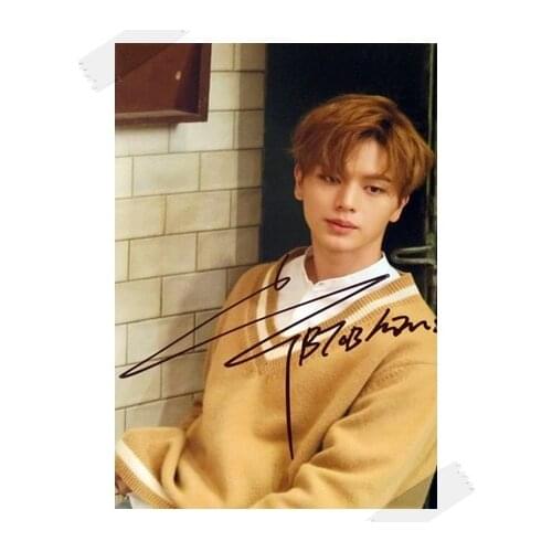 Signed BTOB YOOK SUNG-JAE SUNG JAE autographed photo Brother Act 6 inches free shipping K-POP 112017B