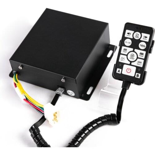 YHAAVALE 100W Police Siren,9200E Amplifier,Car Electronic Emergency Warning PA System for Vehicle