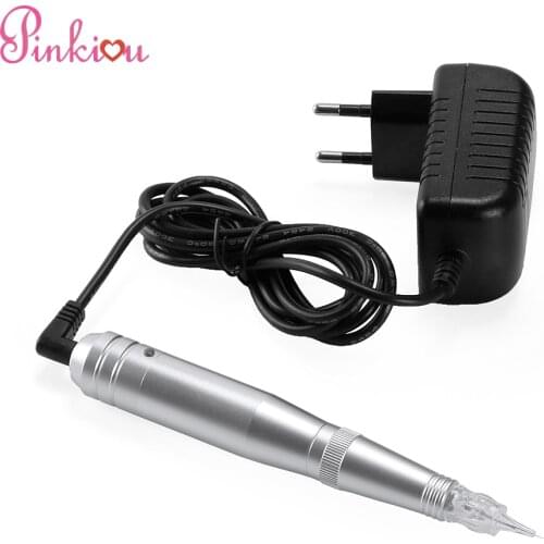 Professional Liberty Tattoo Machine Pens For Permanent Makeup Rotary Tattoo Make up Kit With 5pcs Cartridges Beauty Instrument