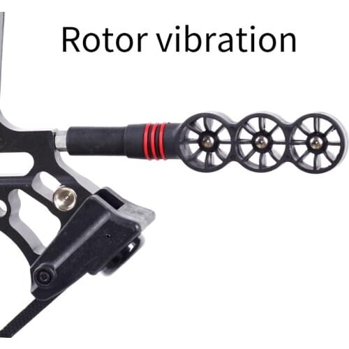 6-8Inch Compound Bow Rubber Stabilizer Recurve Bow Mini Stabilizer Bow Accessory Rubber Archery Dampen Vibration