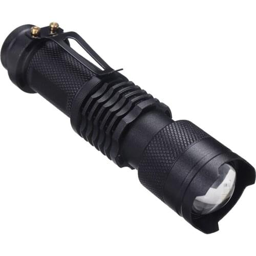 Portable LED Flashlight Super Bright Torch Cycling Camping Light 3 Modes Outdoor Zoom Flashlight Torch Mini Hand Lamp Lighting