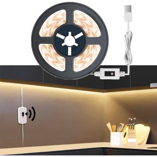 DC 5V Lamp USB Motion LED Backlight LED TV Kitchen LED Strip Hand Sweep Waving ON OFF Sensor Light diode lights Waterproof