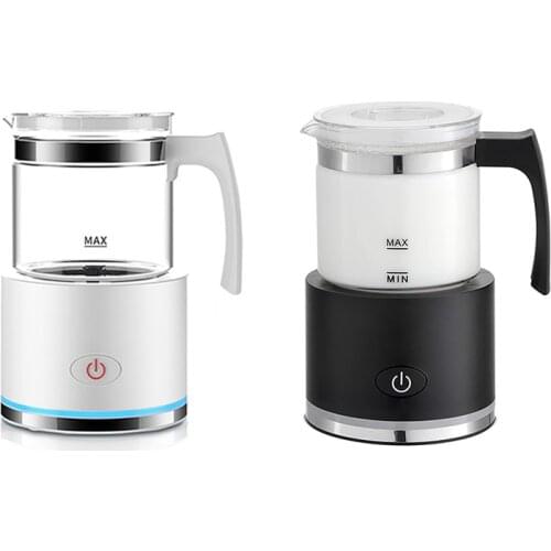 SANQ Milk Frother,Electric Warmer With Hot Or Cold Functionality Perfect For Cappuccino Latte Macchiato Hot