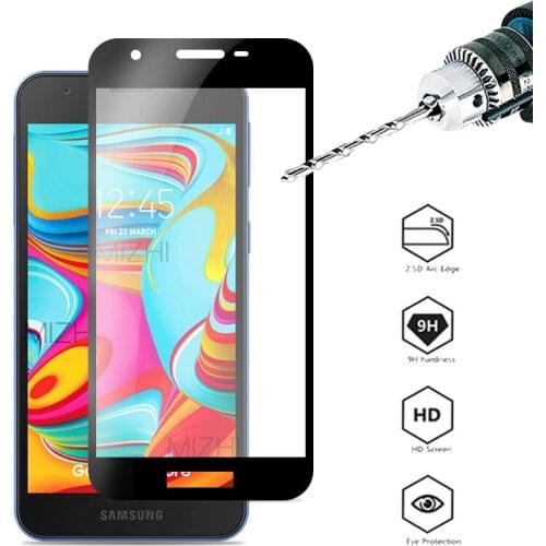 Full cover Safety Glass for Samsung Galaxy A2 Core tempered glas on the for Galaxy A2 Core A2Core 5.0inch screen protector film