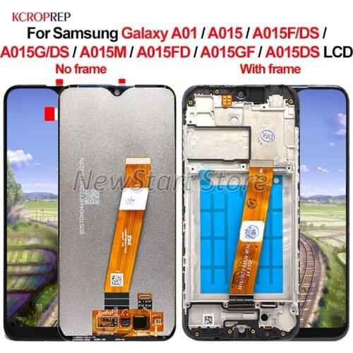 For Samsung Galaxy A01 A015 LCD Display Touch Screen Digitizer Assembly For Samsung A015F A015G A015M A015FD A015GF A015DS lcd