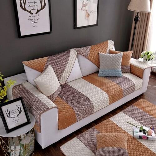 1Pcs Living Room Sofa Set Crystal Piece Plush Soft Sofa Cushion Sofa Set Modern Minimalist Corner Sofa Towel